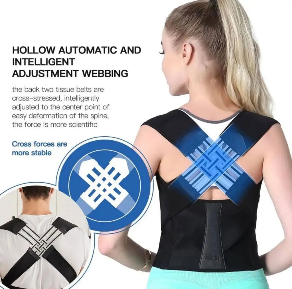 adjustable posture corrector brace